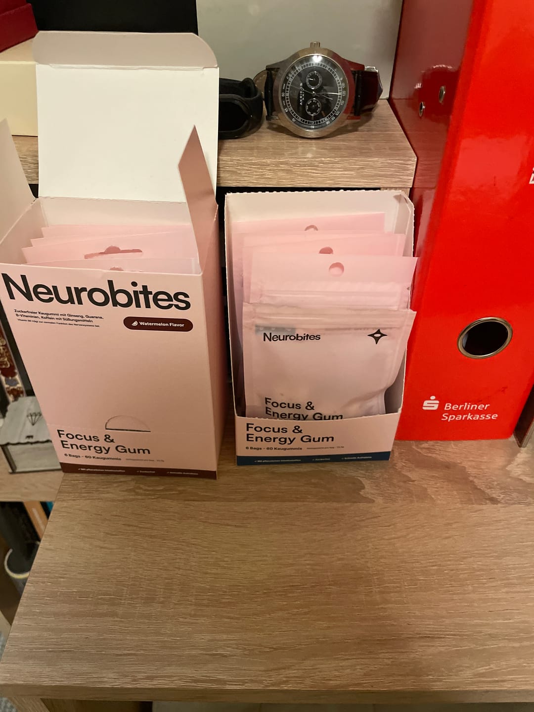 Customer photo review of Neurobites® Focus & Energy Gum (Performance-Starterpaket)