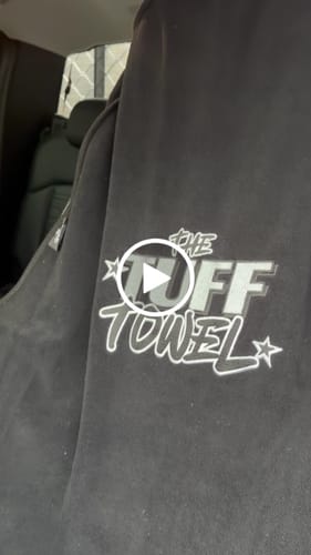 Customer video review of Waterproof Car Towel Seat Cover
