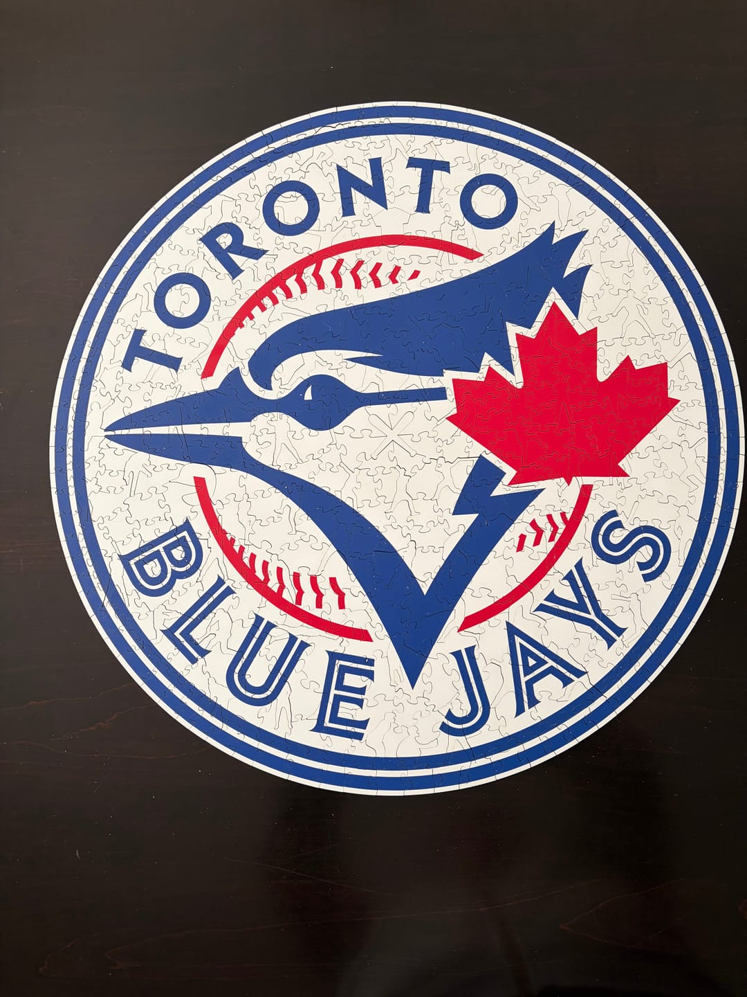 Customer photo review of Toronto Blue Jays™ - Wooden Puzzle