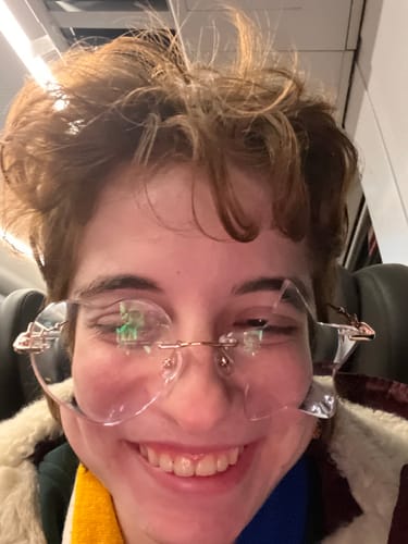 Customer photo review of Luvia Eyeglasses