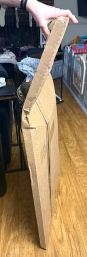 Customer photo review of Mountain Range View - Metal Wall Art