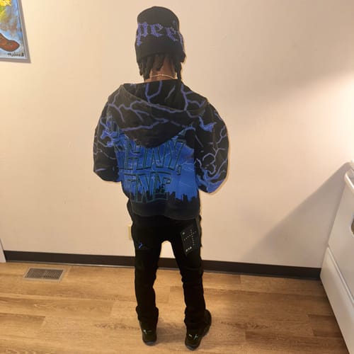 Customer photo review of Godspeed Voltage Zip Hoodie Blue