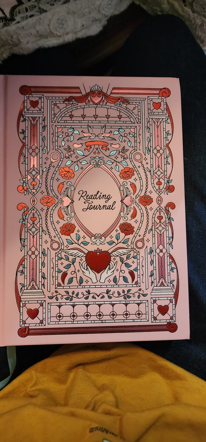 Customer photo review of Reading Journal - Sugar & Spice