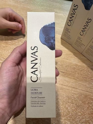 Customer photo review of Canvas Facial Cleanser