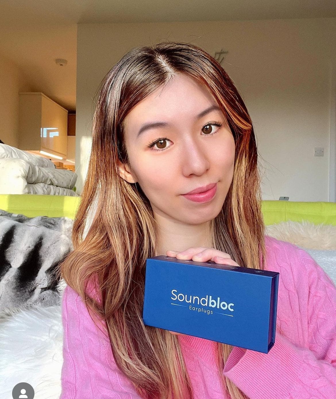 Customer photo review of SoundBloc Silicone Earplugs