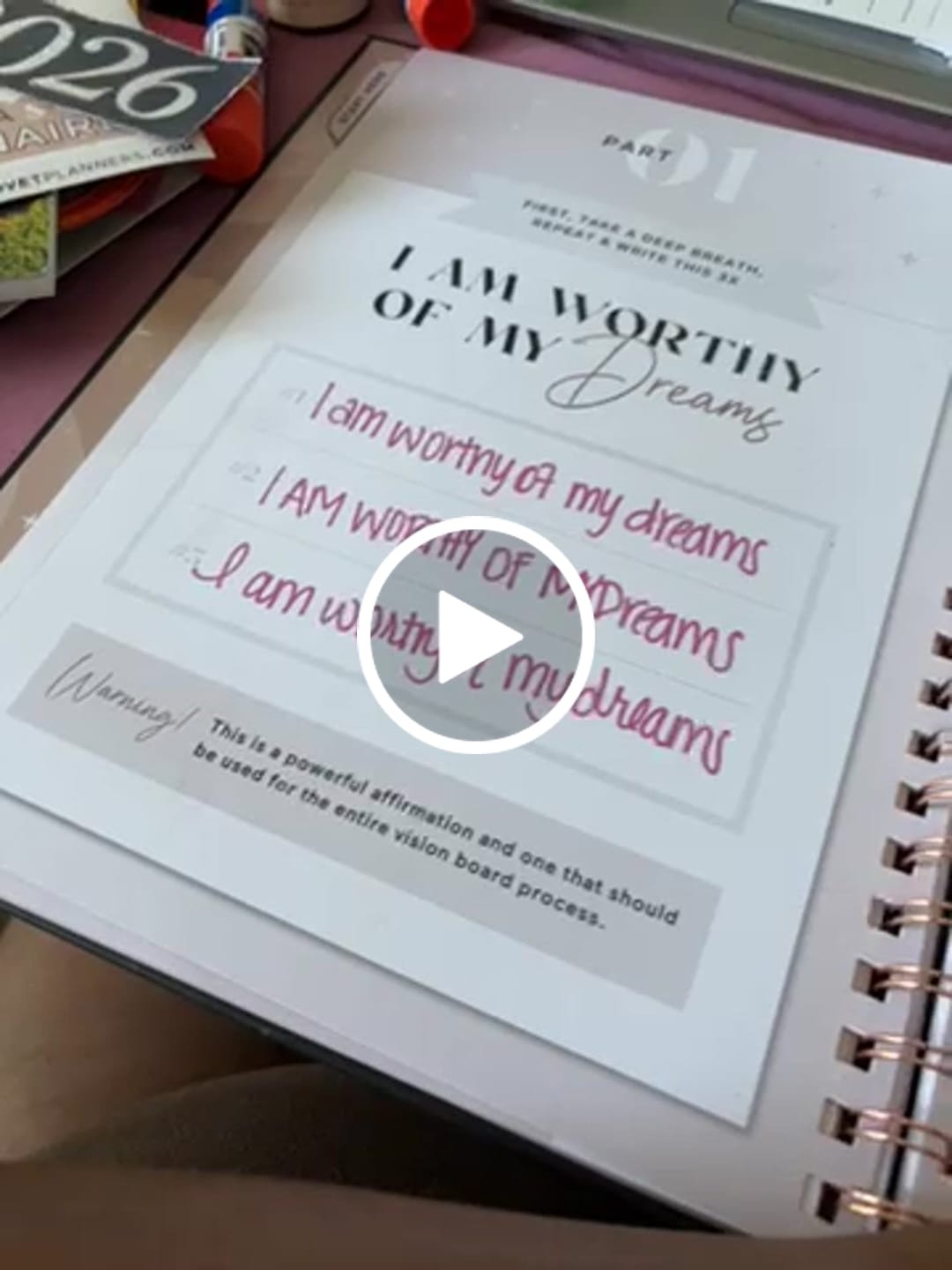 Customer video review of Vision Power Book LUXE [BLACK]