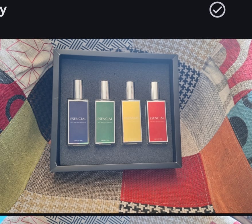Customer photo review of Set "Personalizado" 4 Perfumes