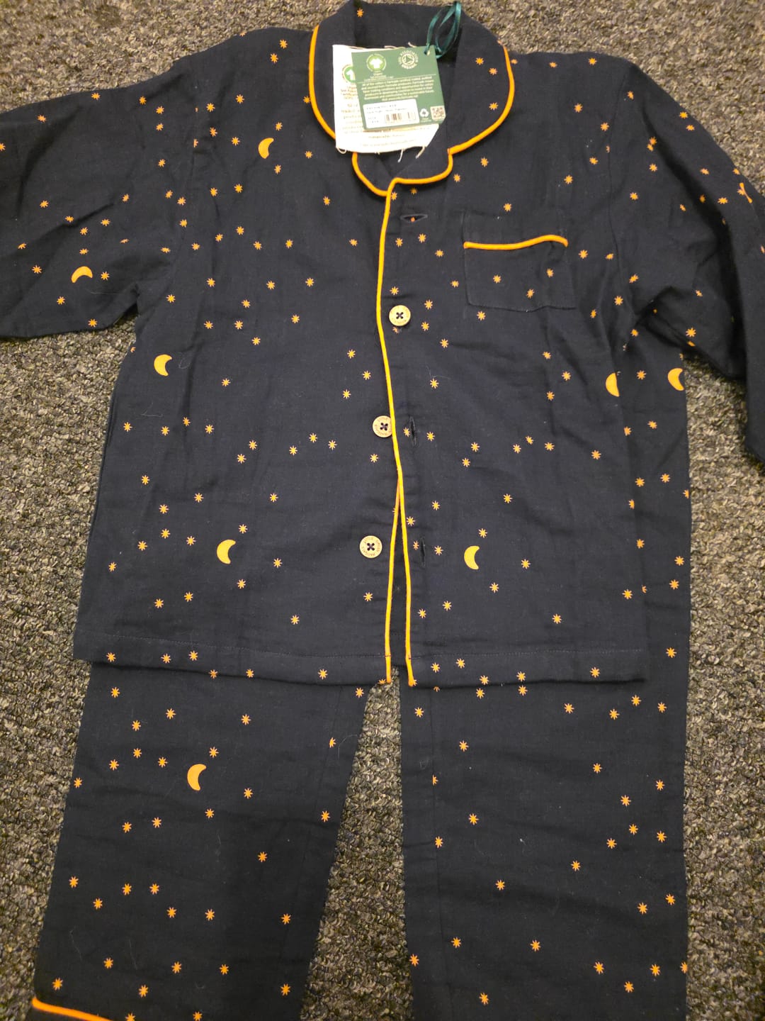 Customer photo review of Dark Night Classic Pyjamas