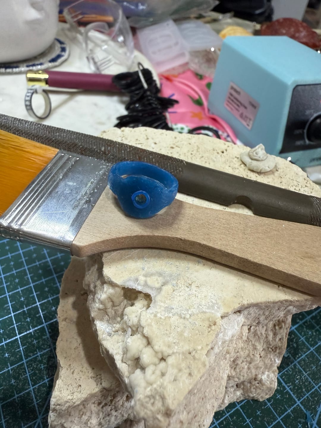 Customer photo review of Sip & Jewel- Jewellery workshop