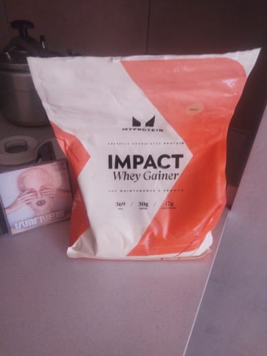 Customer photo review of MYPROTEIN Impact Weight Gainer Ganador de Masa 2.5 Kg