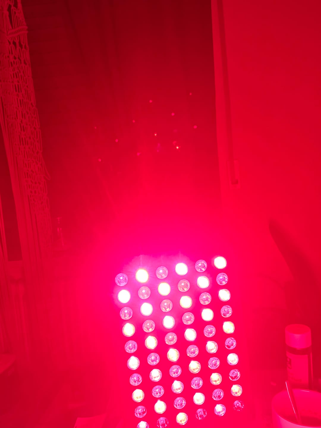 Customer photo review of Koanna® Luma300™ – Kraftvolles, kompaktes Rotlicht-Panel