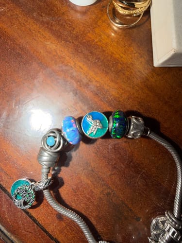 Customer photo review of Charm Colibri Diamantado