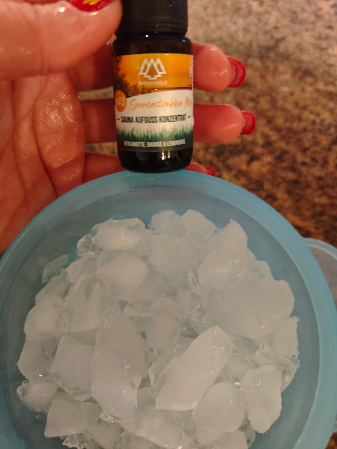 Customer photo review of Bio Sauna Aufguss "Best of Bundle"