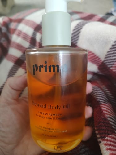 Customer photo review of Beyond Body Oil | Lightweight, Nutrient-Dense Oil for Skin and Body