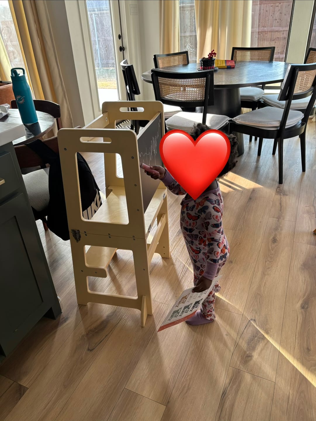 Customer photo review of Date | 4-in-1 Kitchen Tower & Desk