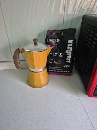 Customer photo review of Pack 2 kg Café en granos Lavazza  Gusto Forte