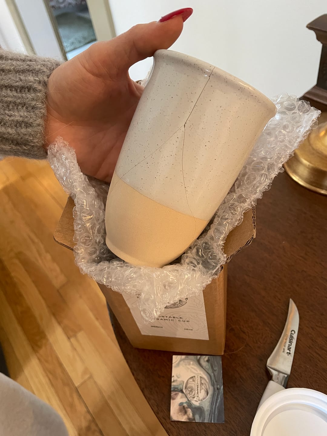 Customer photo review of Dune Cup 12oz