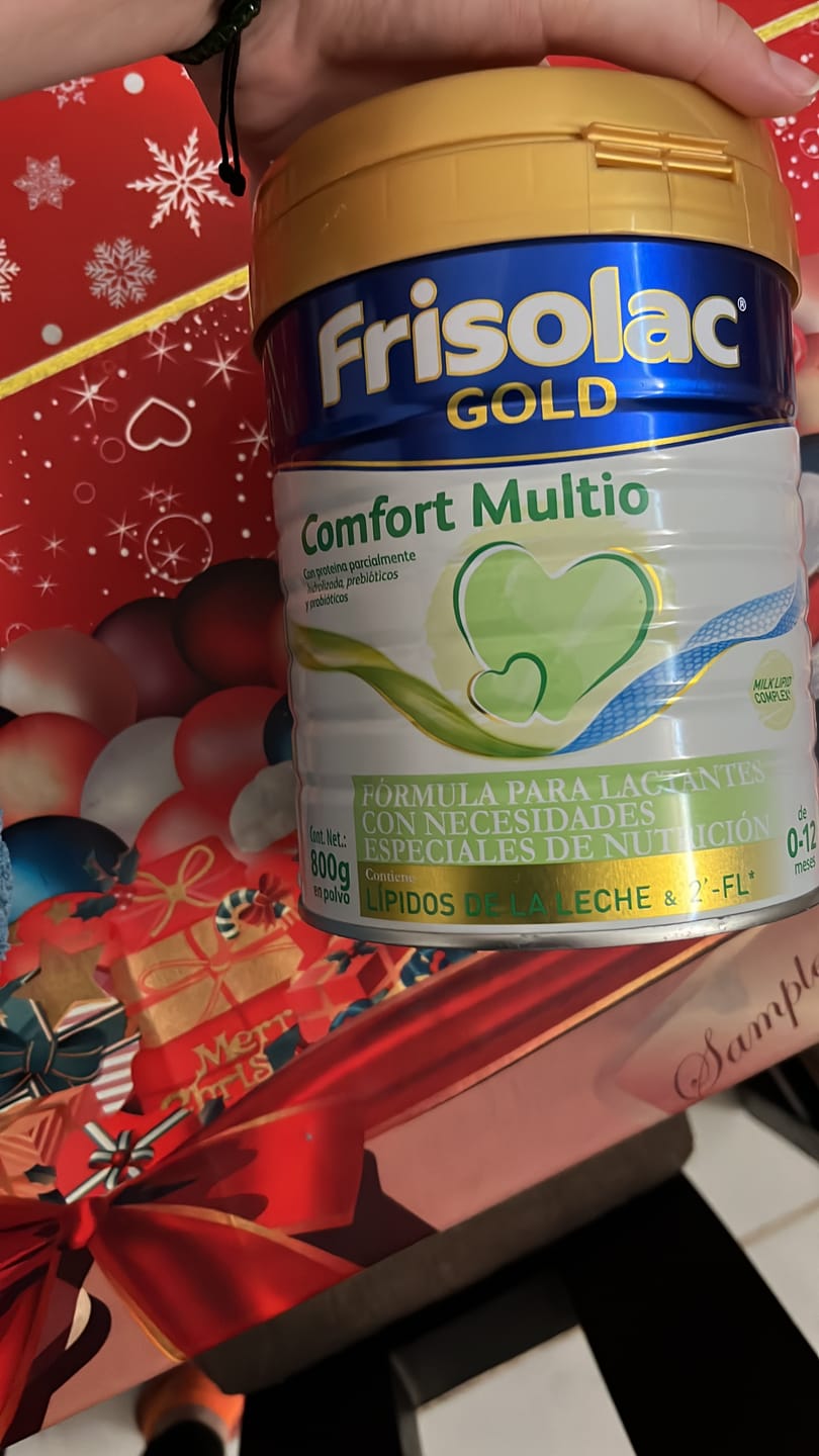 Customer photo review of Frisolac Gold Comfort Multio (0-12 Meses) Pack C/ 1.2 Kg