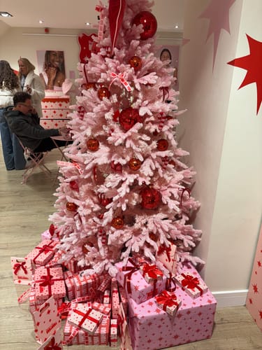 Customer photo review of India Droplet Necklace Gold & Crystal