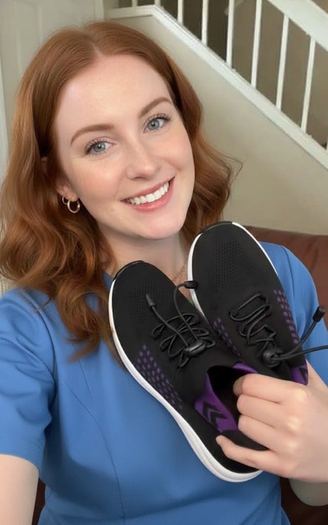 Customer photo review of Ortho Stretch Cushion Shoes Women - (BOGO)