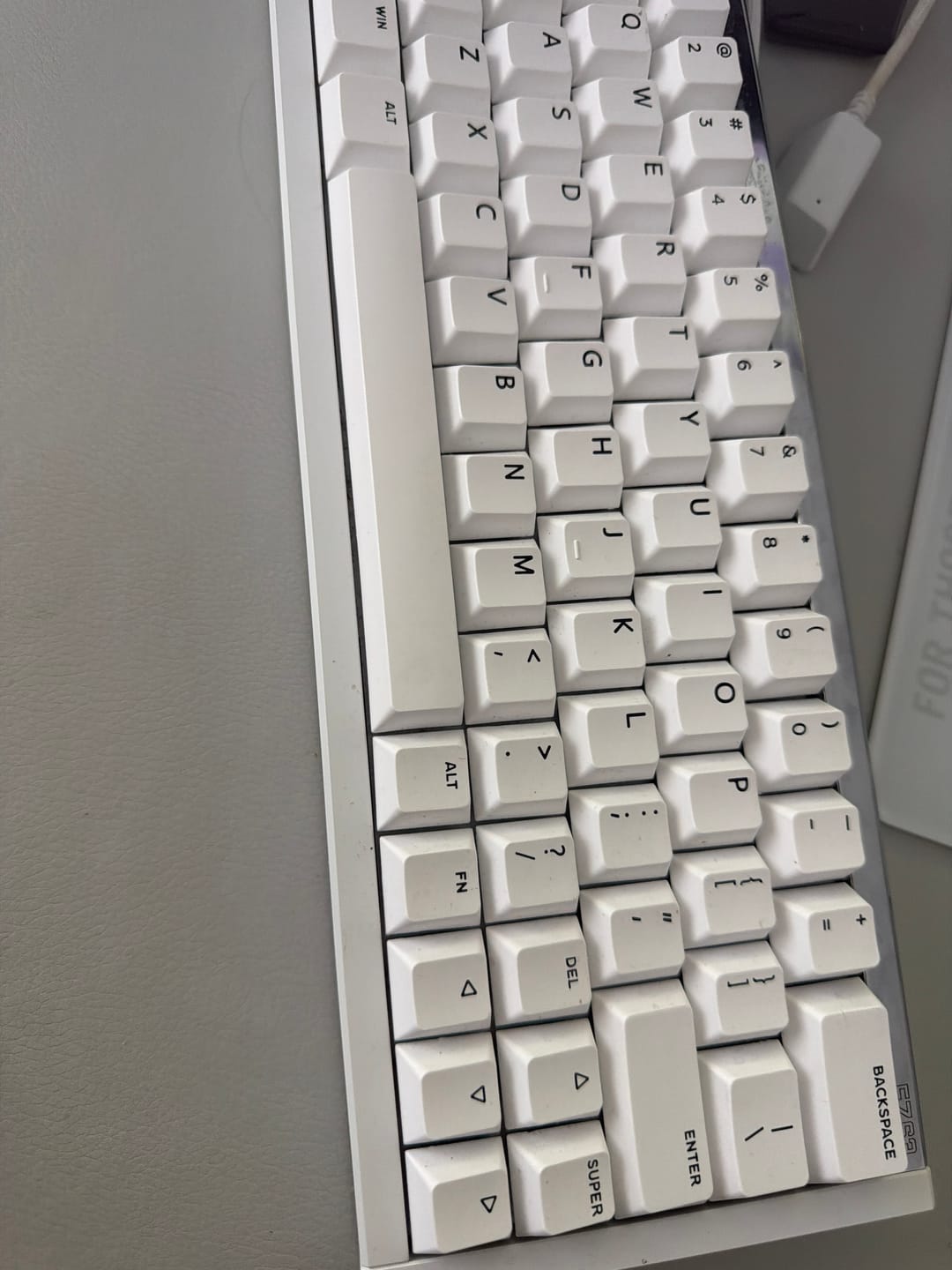 Customer photo review of IQUNIX EZ60/EZ63 Magnetic Switch Gaming HE Keyboard