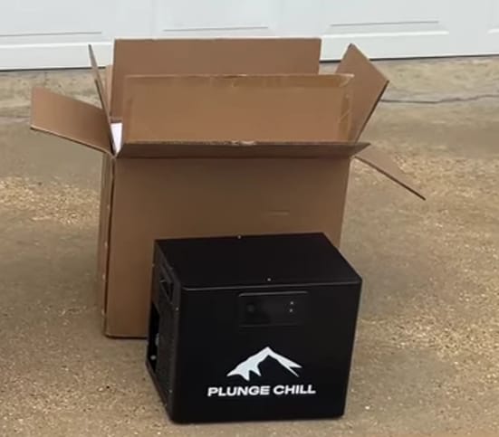 Customer photo review of COLD PLUNGE CHILLER
