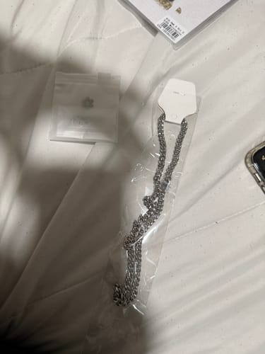 Customer photo review of 10MM Cuban Link Chain Silver