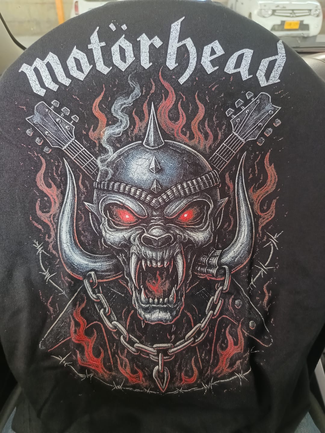 Customer photo review of Camiseta Algodon MotorHead