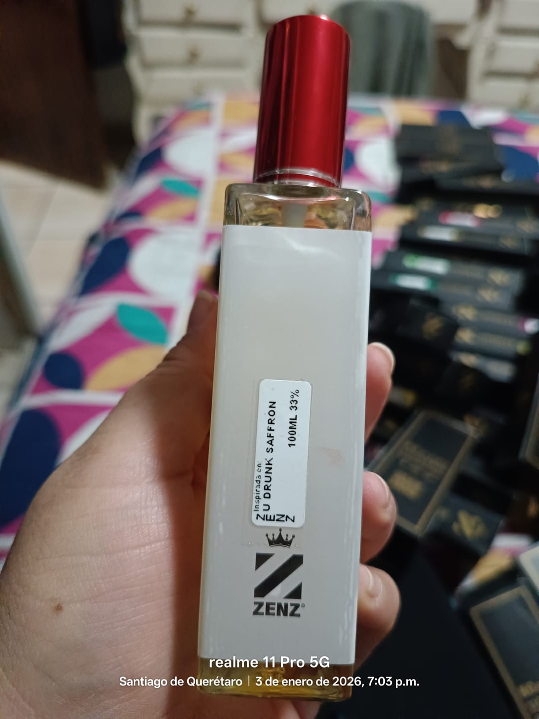 Customer photo review of Perfume Tendencia U DRUNK SAFFRON zenz
