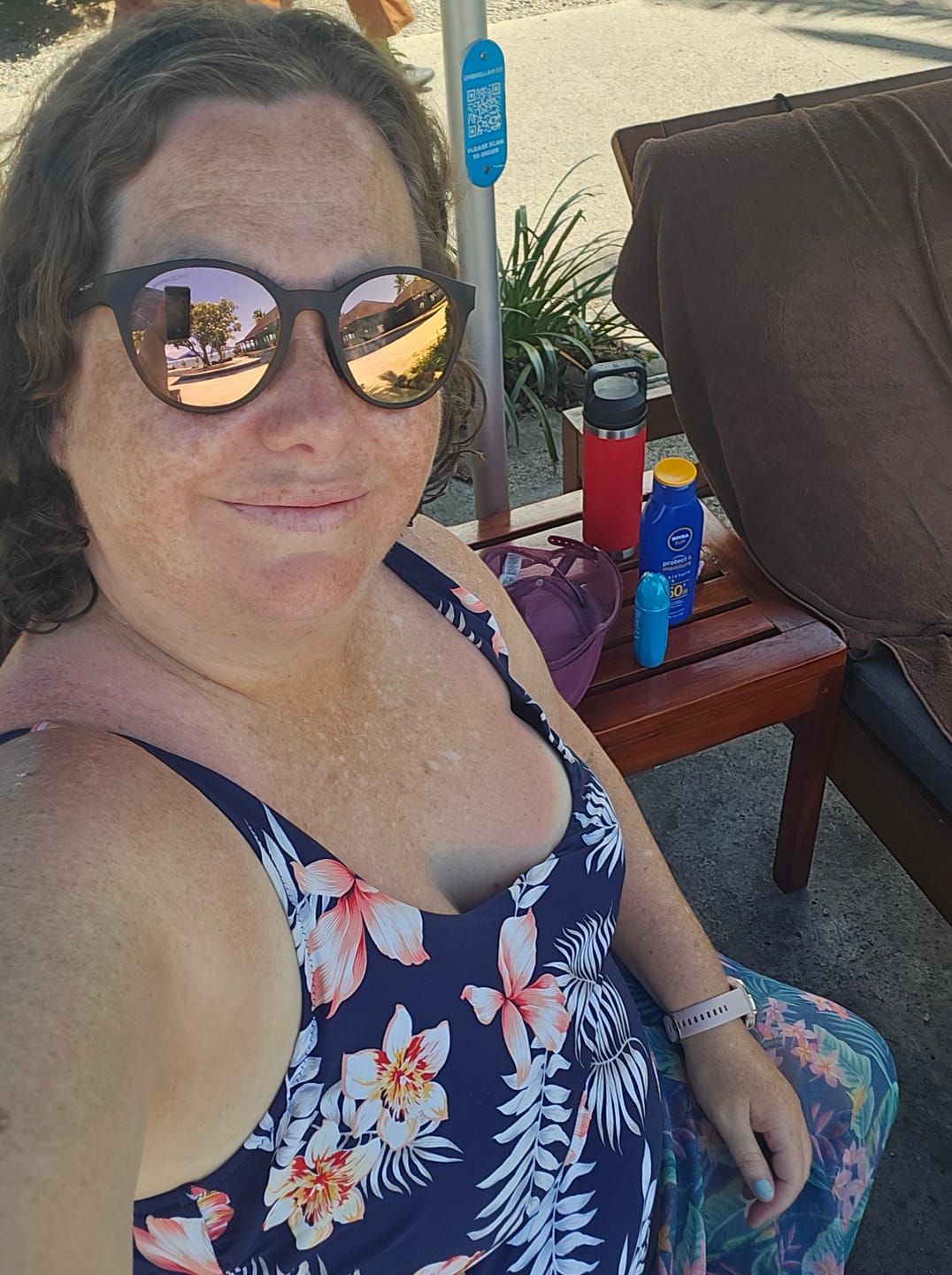 Customer photo review of Captain Tankini Drawstring Set