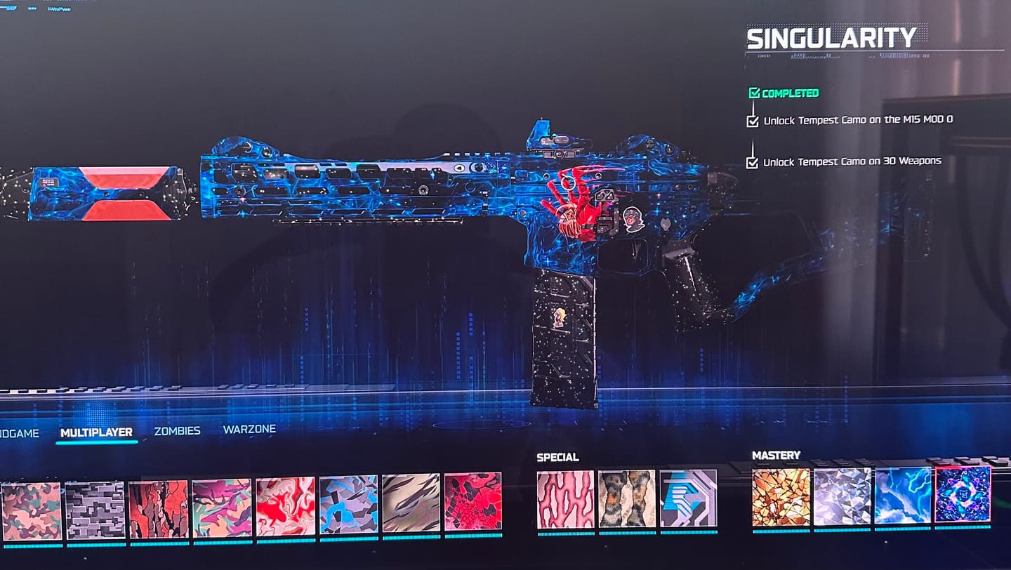 Customer photo review of BO7 - Multiplayer Camos