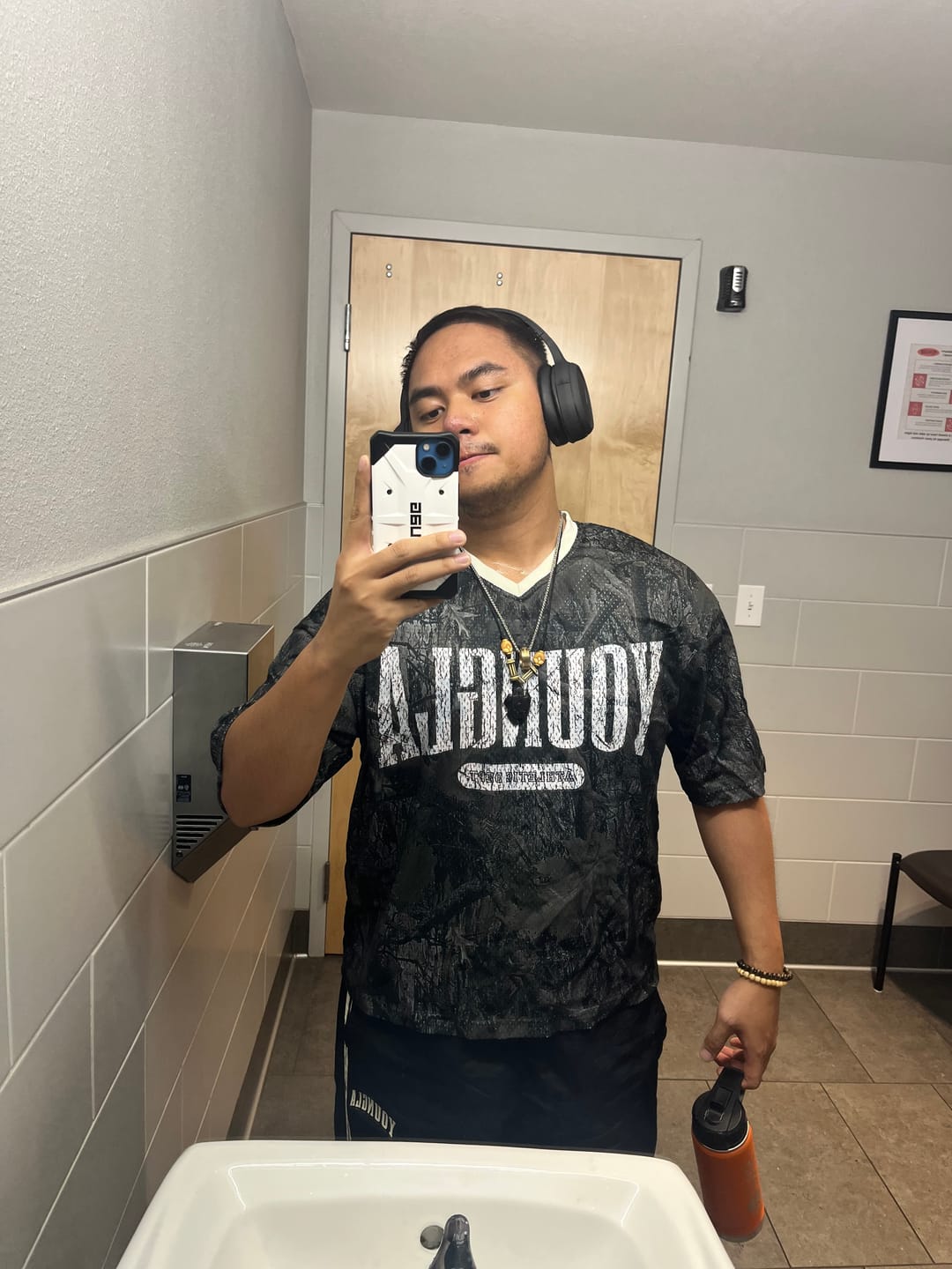 Customer photo review of 4187 - Varsity Football Cropped Jersey