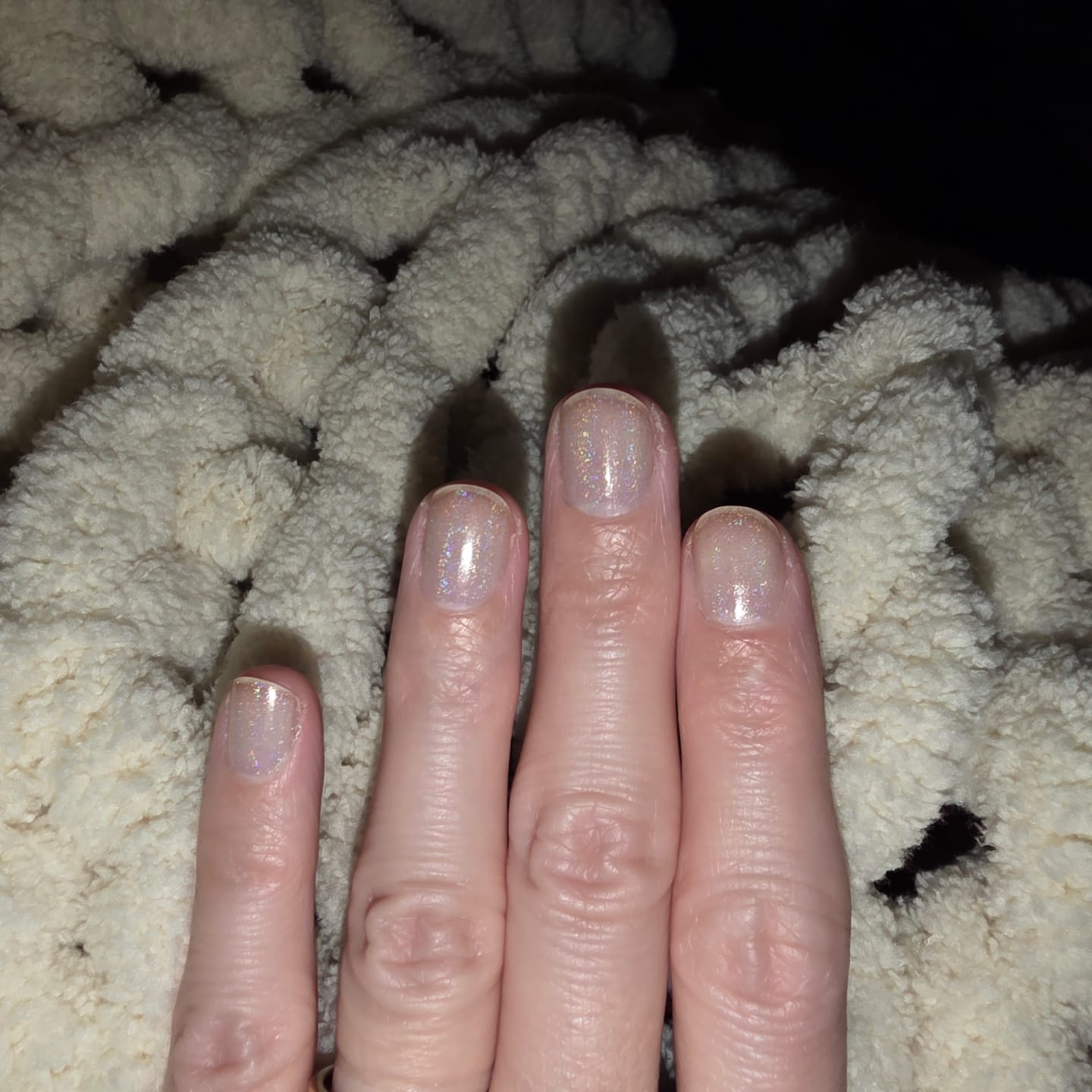 Customer photo review of Eclipse | Holographic Top Coat