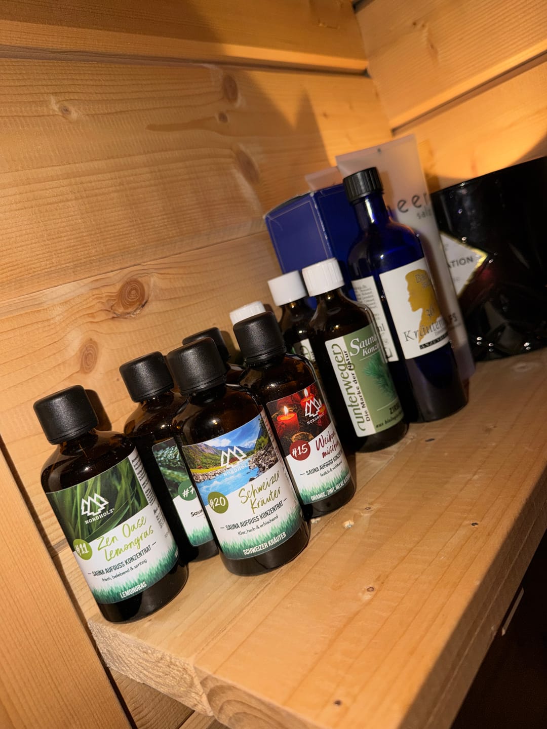 Customer photo review of Sauna Aufguss Konzentrat #20 Schweizer Kräuter
