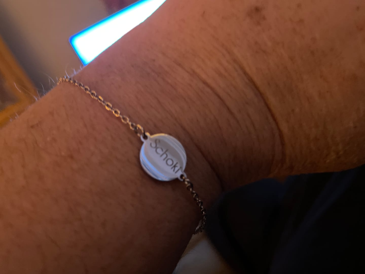 Customer photo review of Rückseitengravur