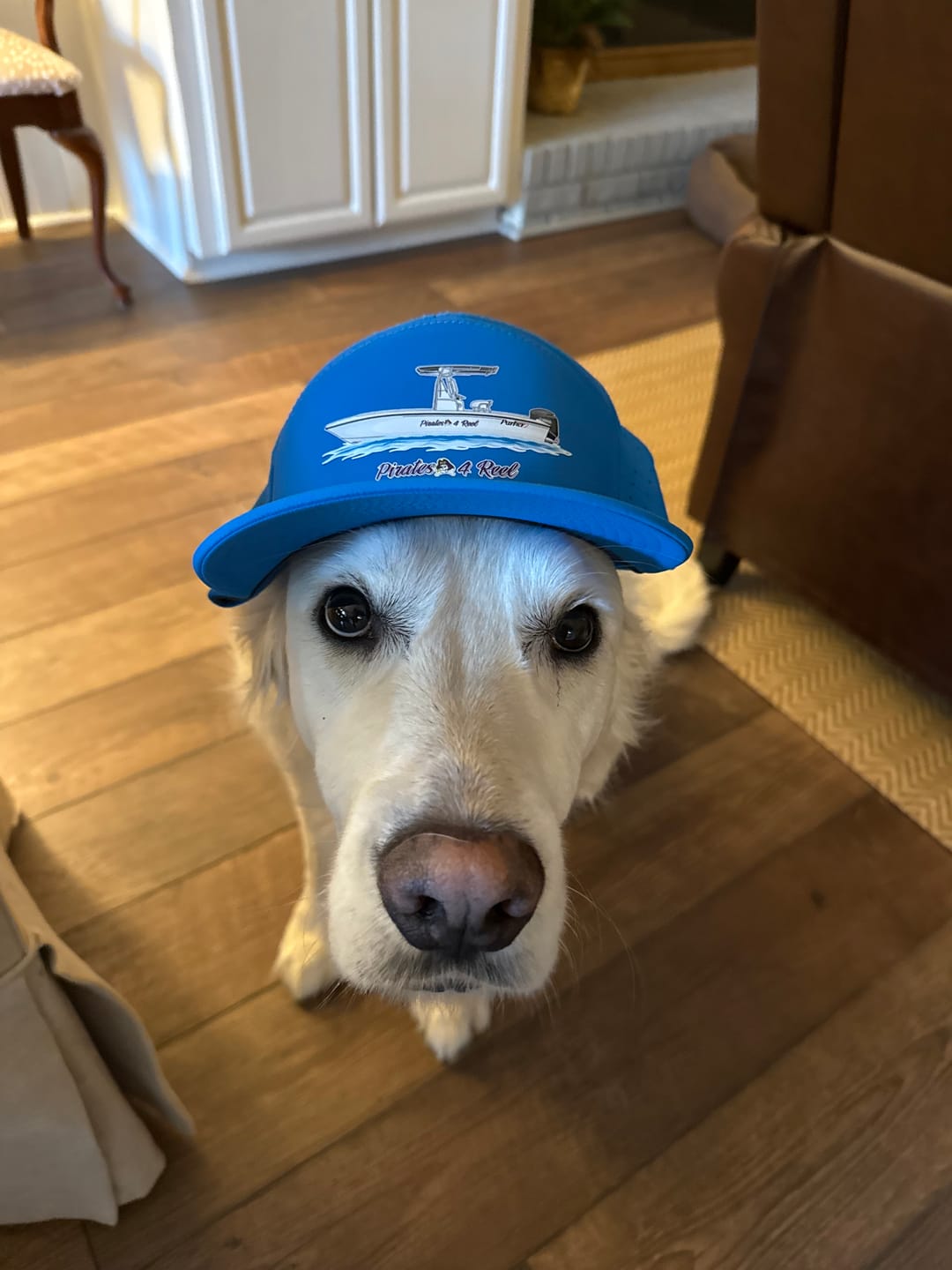 Customer photo review of Water Resistant Trucker Hat