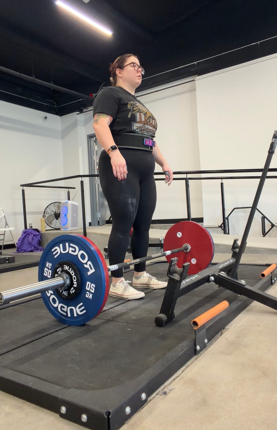 Customer photo review of 10MM Lever Belt - Black