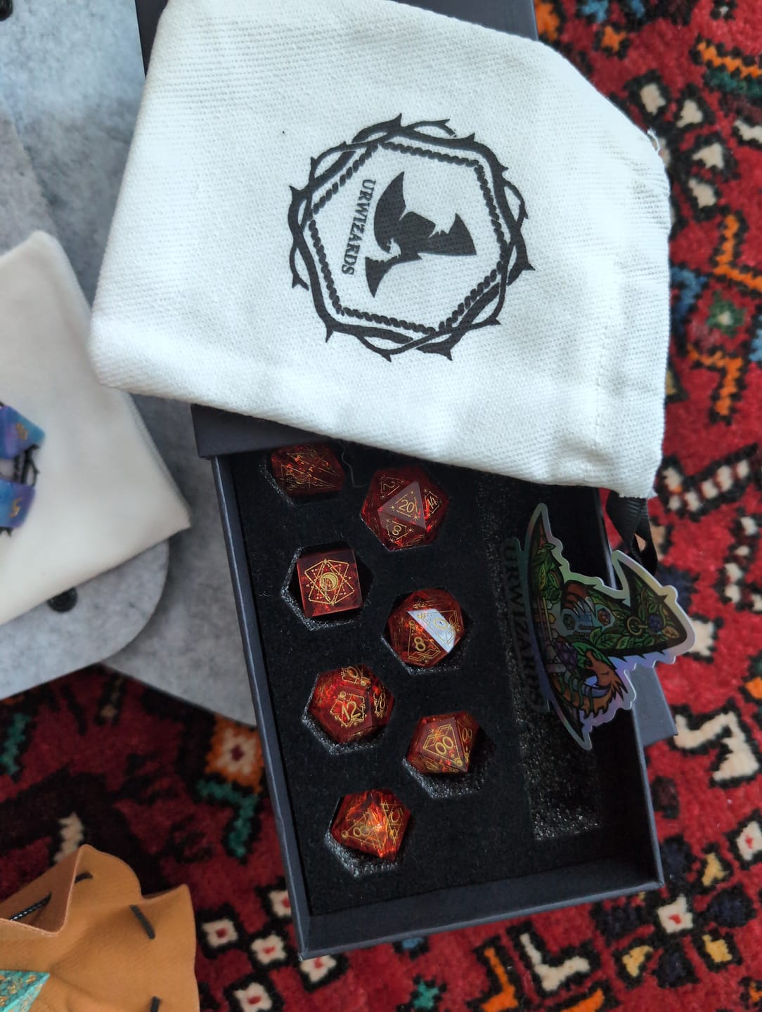 Customer photo review of Mystery Dice Blind Bags!