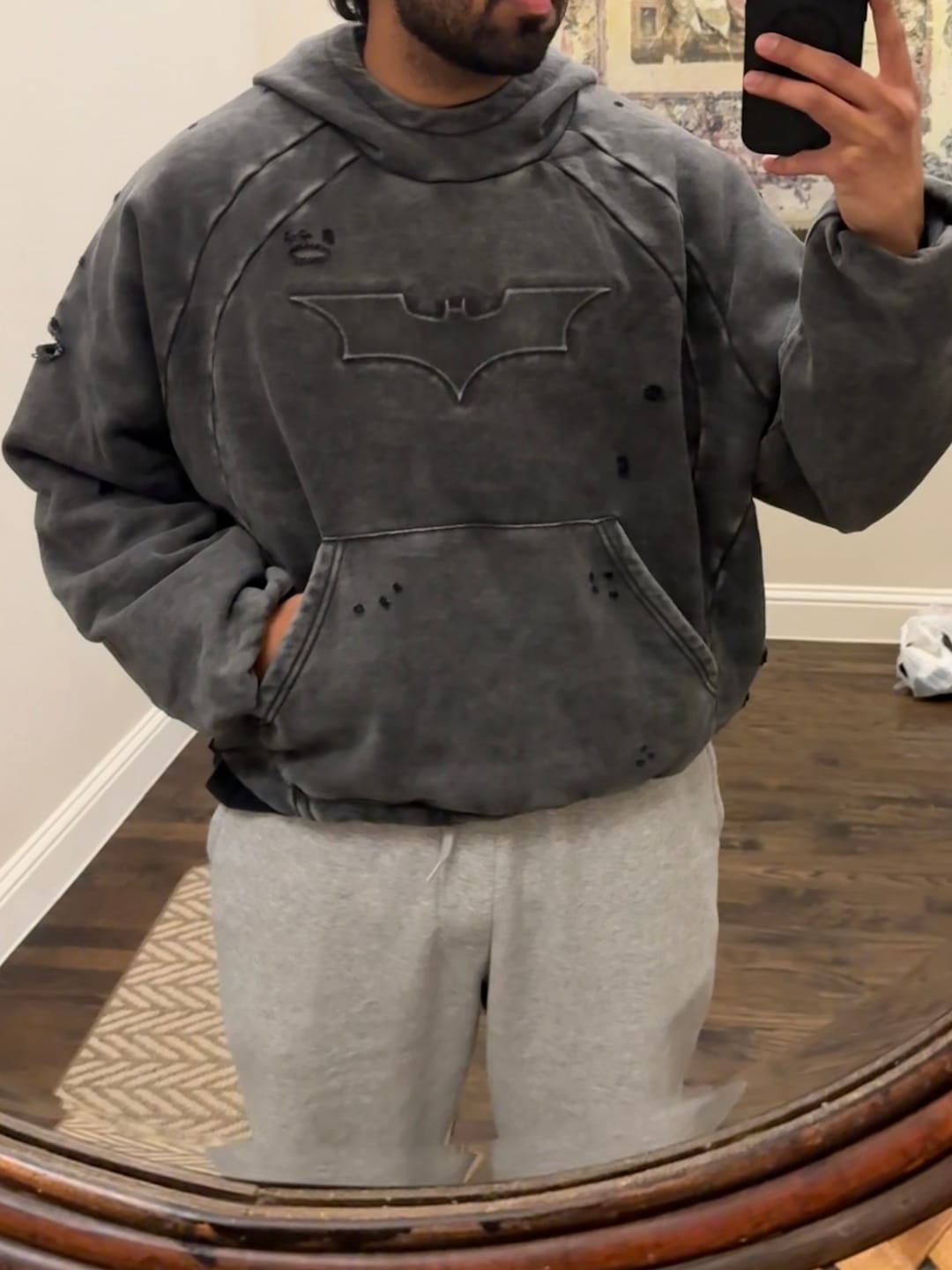 Customer photo review of 5218 - Batman Street Hoodies