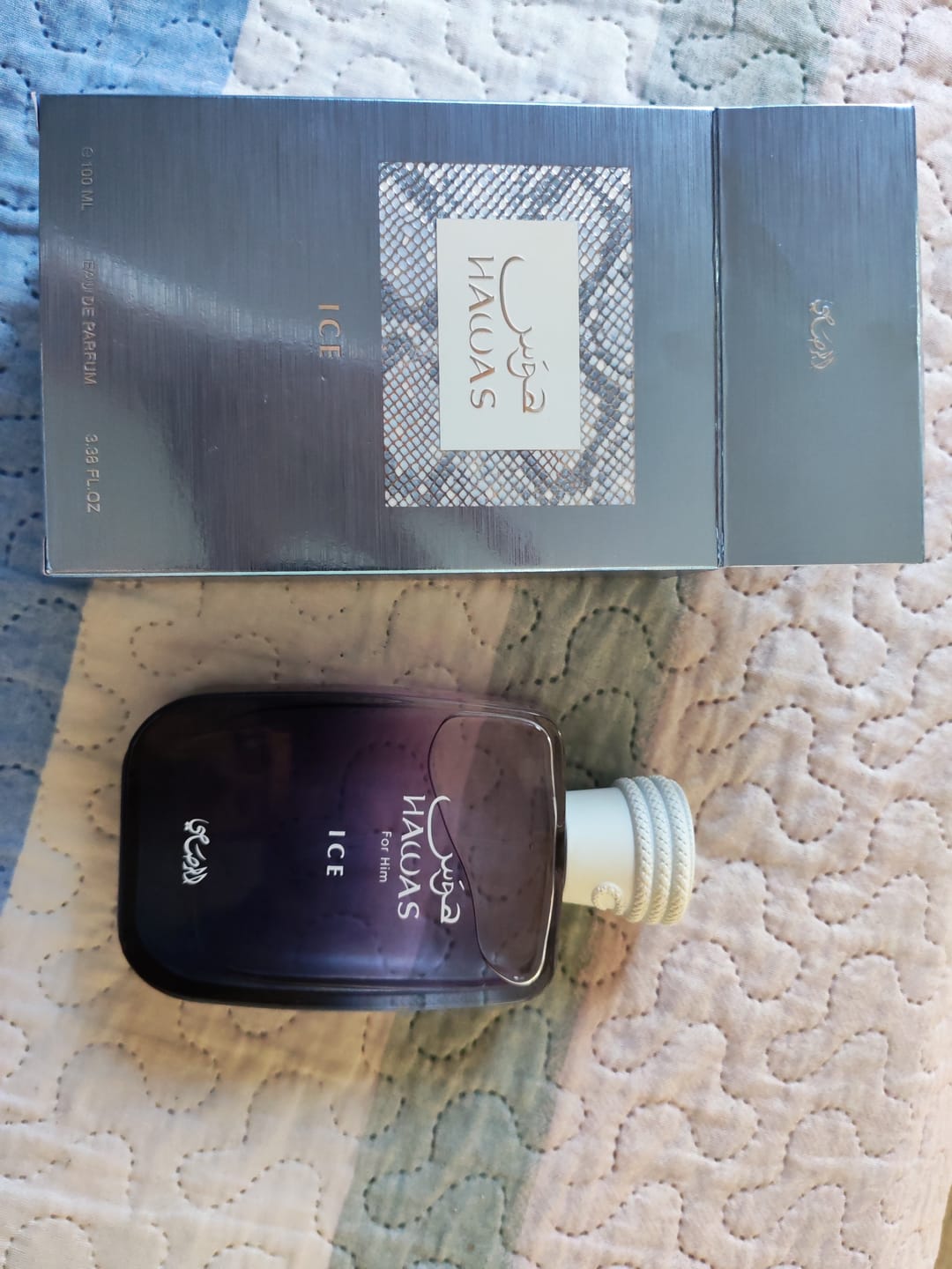 Customer photo review of Perfume Rasasi  HAWAS ICE 100ml EDP