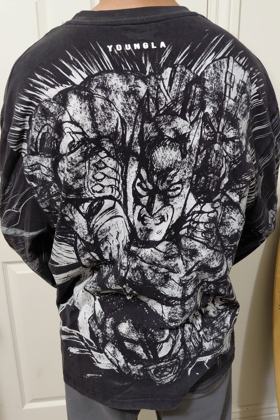 Customer photo review of 8002 - Batman Comic Longsleeves