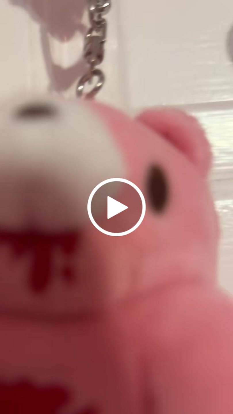 Customer video review of Mini Chubby Key Chain Gloomy - PreOrder - Ships in December