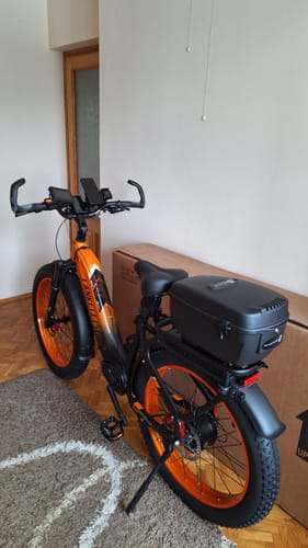 Customer photo review of Lankeleisi MG600 Plus 2025 Version 26" Fat Bike 960Wh All Terrain SUV E-Bike with Torque Sensor 48V 20Ah Battery  [Pre-order]