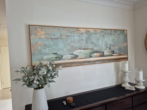 Customer review photo for Wabi-Sabi Wall Art #TX402