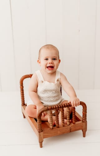 Customer photo review of Luna + Luca Sprouts Romper