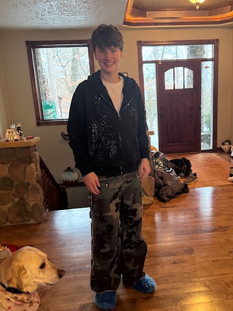 Customer photo review of Aelfric Eden Baggy Barrel Camo Pants