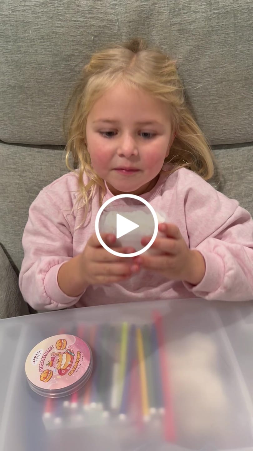 Customer video review of Monthly Slime Subscription Box