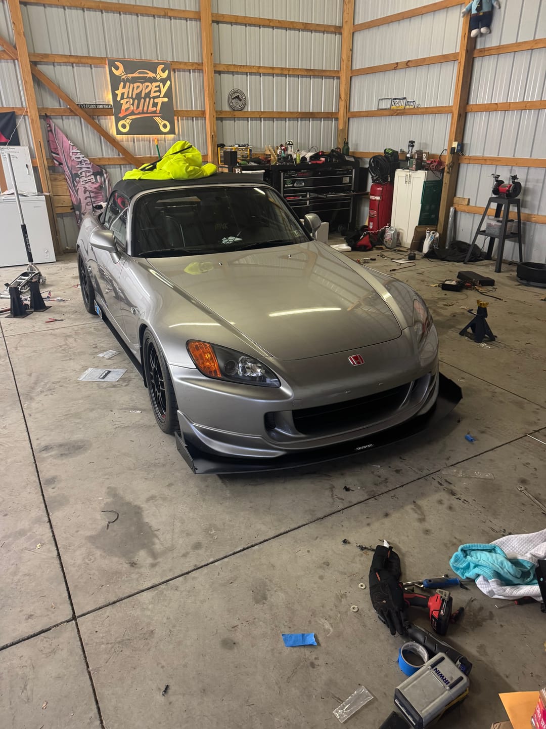 Customer photo review of DevSport Front Splitter - Chassis Mounted (2004-2009 Honda S2000)