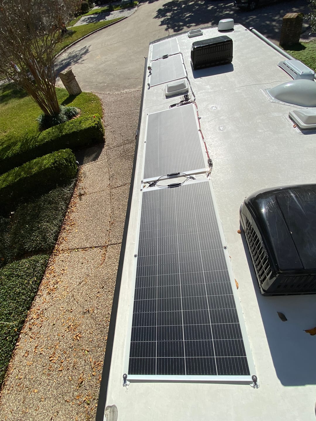 Customer photo review of 200 Watt Flexible Solar Panel-（Buy One Get One Free）
