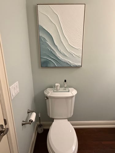 Customer review photo for Plaster Art Texture Painting #SG234